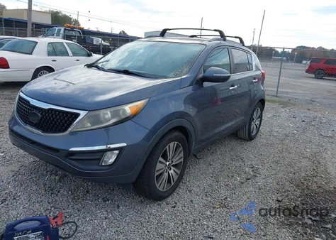 2014 Kia Sportage Ex from USA, damaged, VIN KNDPC3AC8E7615636